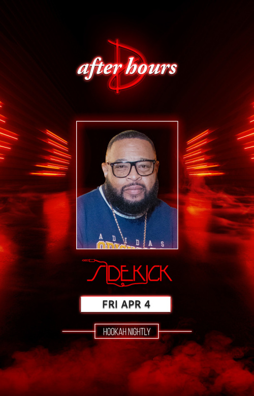 DJ Sidekick - Flyer