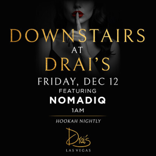 Downstairs with Nomadiq - Flyer