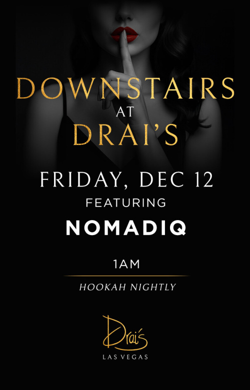 Downstairs with Nomadiq - Flyer
