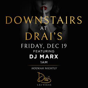 Flyer: Downstairs with DJ Marx