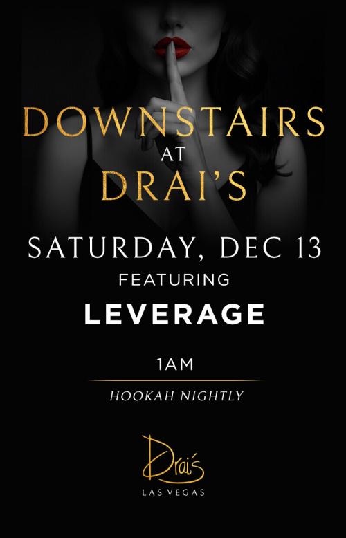 Downstairs with Leverage - Flyer