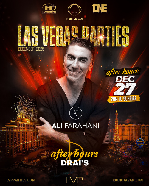 LVP Party 2025 feat ALI FARAHANI - Flyer
