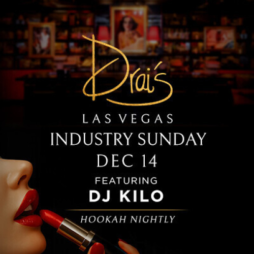 Industry Sunday with DJ Kilo - Flyer