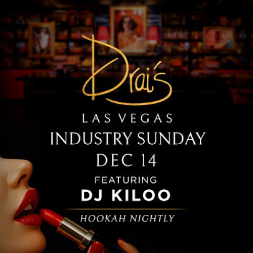 Industry Sunday with DJ Kiloo - Flyer