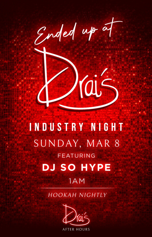 DJ So Hype - Flyer