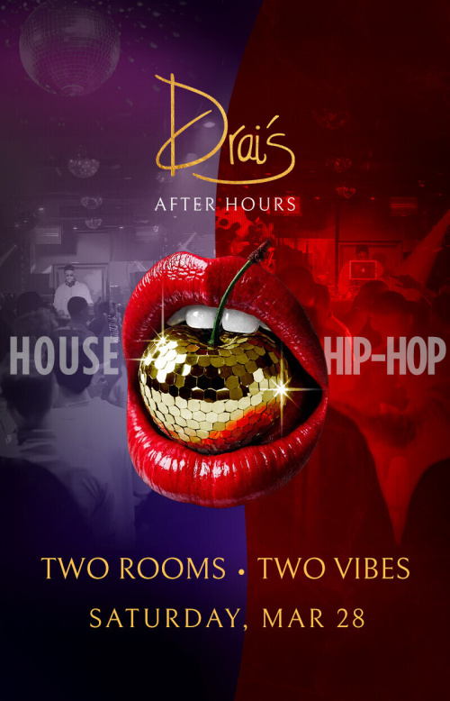 House & Hip-Hop - Flyer