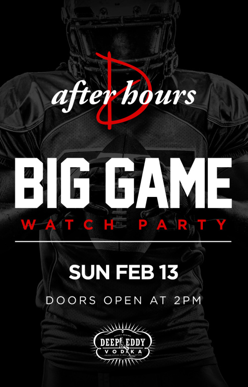 The Big Game Watch Party