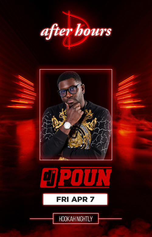 Flyer: DJ Poun
