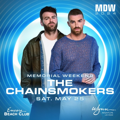 The Chainsmokers - Flyer