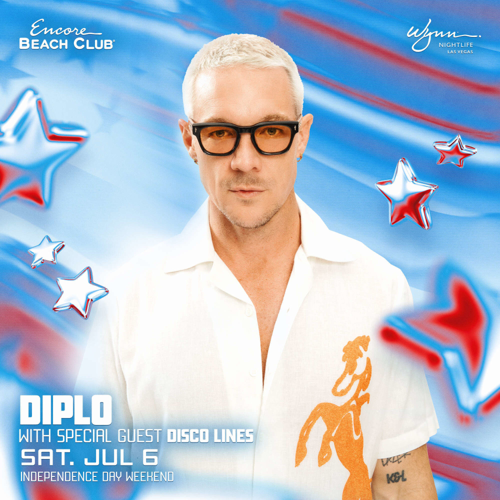Diplo with Special Guest Disco Lines at Encore Beach Club Las Vegas thumbnail