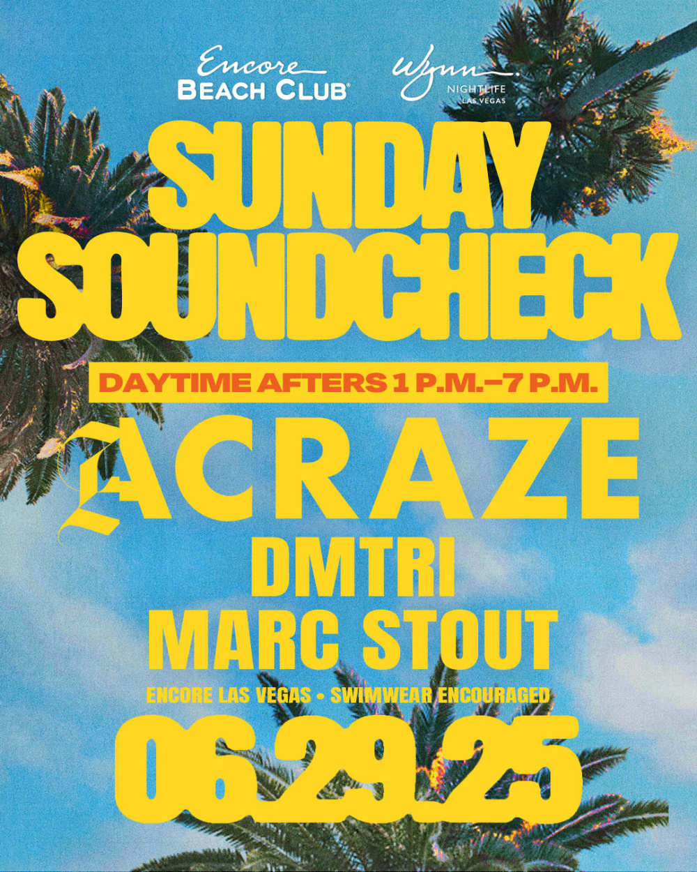 Marc Stout, DMTRI, Acraze at Encore Beach Club Las Vegas thumbnail