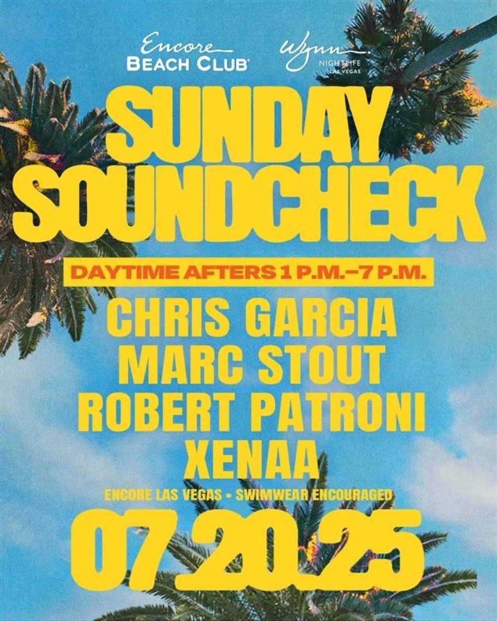 Marc Stout, Robert Patroni, Xenaa & Chris Garcia at Encore Beach Club Las Vegas thumbnail