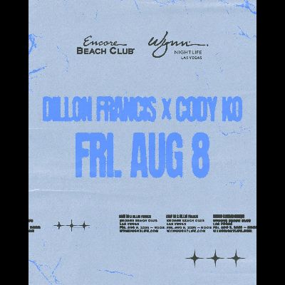 Dillon Francis & CodyKo, Friday, August 8th, 2025