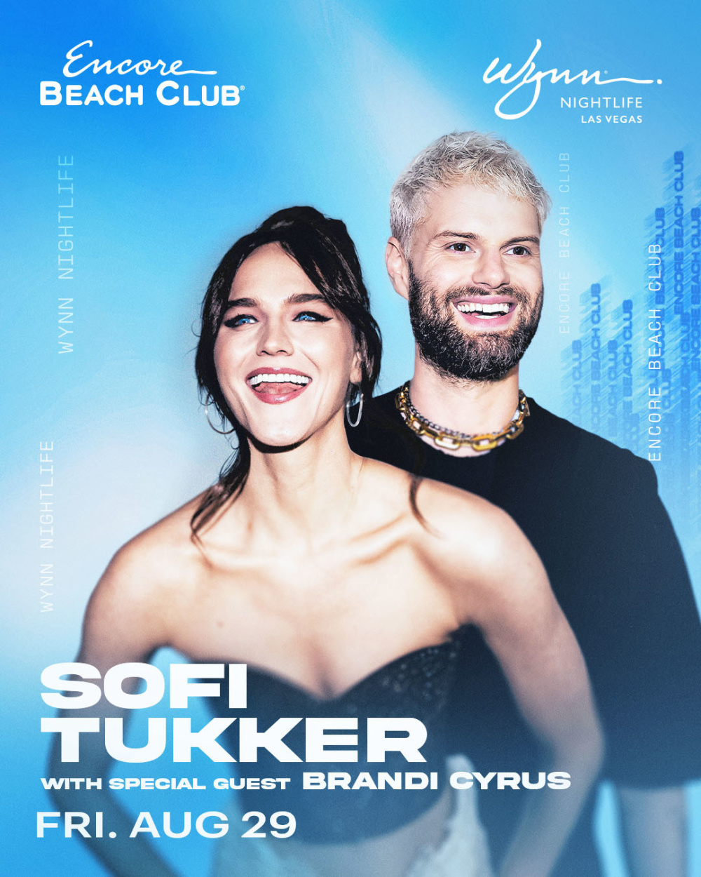 SOFI TUKKER w/Special Guest Brandi Cyrus at Encore Beach Club Las Vegas thumbnail