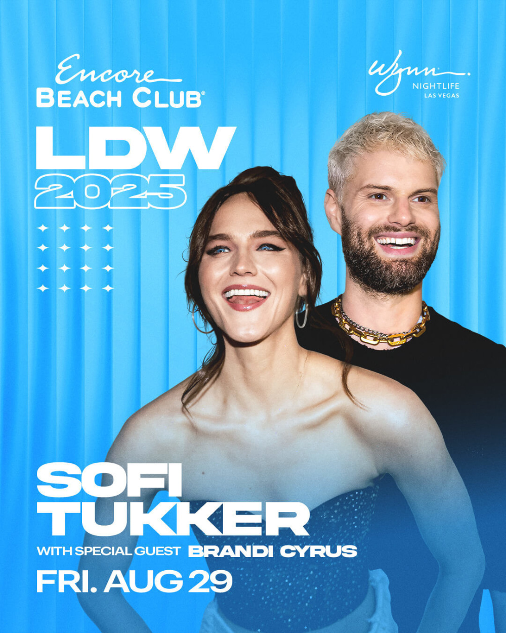 SOFI TUKKER w/Special Guest Brandi Cyrus at Encore Beach Club Las Vegas thumbnail