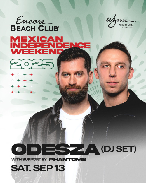 ODESZA (DJ Set)  with Special Guest Phantoms - Encore Beach Club