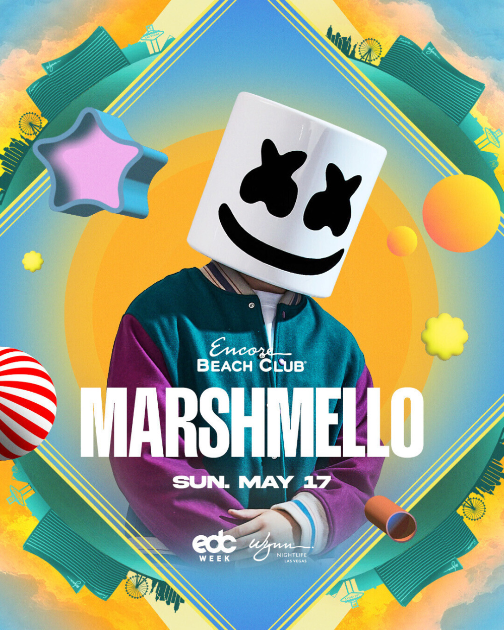 Marshmello at Encore Beach Club Las Vegas thumbnail