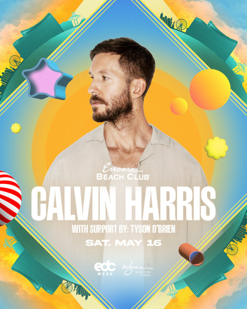 Calvin Harris - Flyer