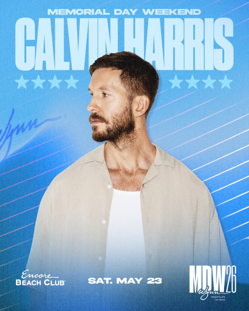 Calvin Harris - Flyer