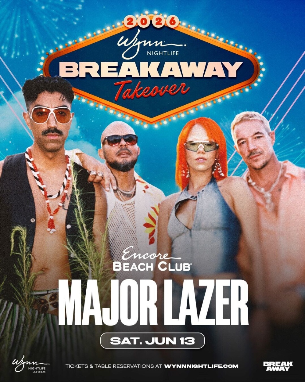 Major Lazer at Encore Beach Club Las Vegas thumbnail