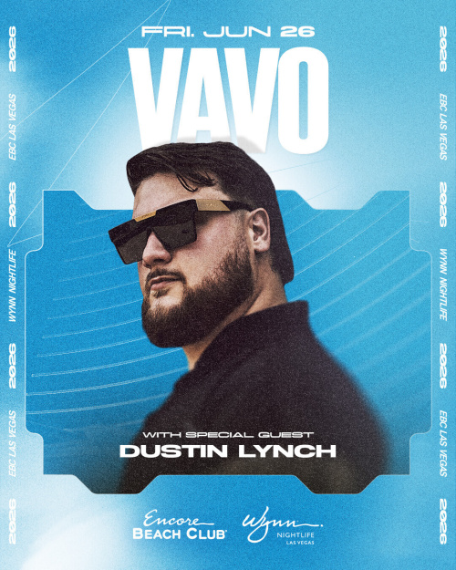 VAVO with Special Guest Dustin Lynch - Flyer