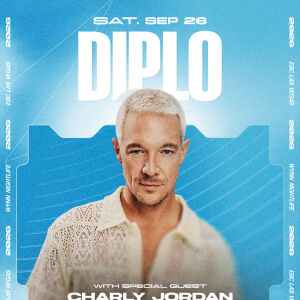 Diplo with Special Guest Charly Jordan, Saturday, September 26th, 2026