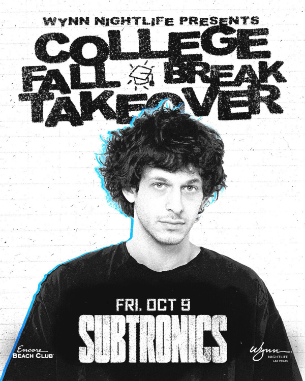 Subtronics at Encore Beach Club