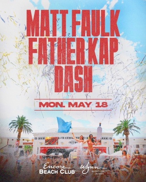 Flyer: Matt Faulk, Father Kap, Dash