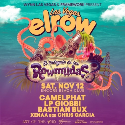 elrow - Camelphat, LP Giobbi, Bastian Bux, Xenaa, B2B, Chris Garcia - Art of the Wild 3-Day Pass - Encore Beach Club