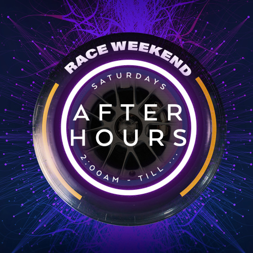 After Hours Boom Box Room - Race Weekend - Flyer