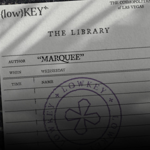 Flyer: Draxx - Lowkey in the Library on Wednesdays