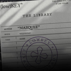 Flyer: Eddy M - Lowkey in the Library on Wednesdays