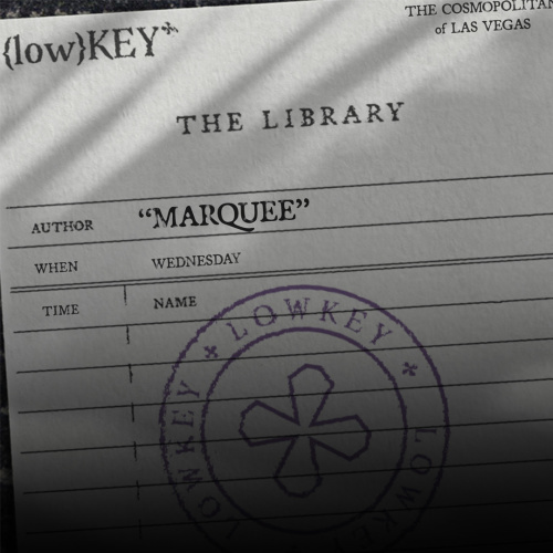 Flyer: Oscar L - Lowkey in the Library on Wednesdays