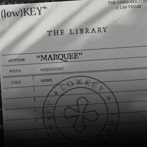 Flyer: Sosa - Lowkey in the Library on Wednesdays