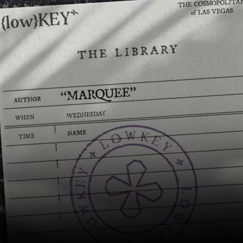 CID - Lowkey in the Library - Flyer