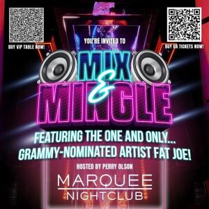 Flyer: Perry Olson Presents Mix & Mingle