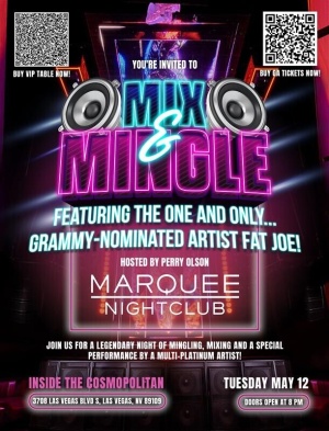 Flyer: Perry Olson Presents Mix & Mingle