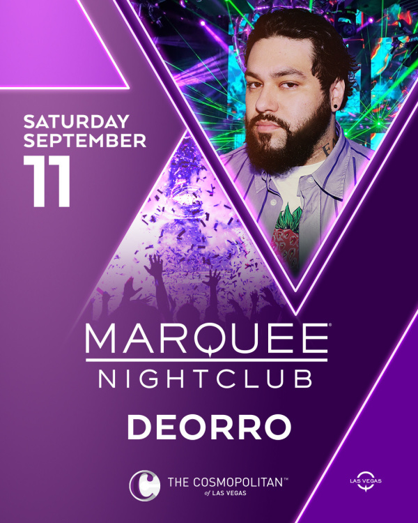 DEORRO at Marquee Nightclub thumbnail