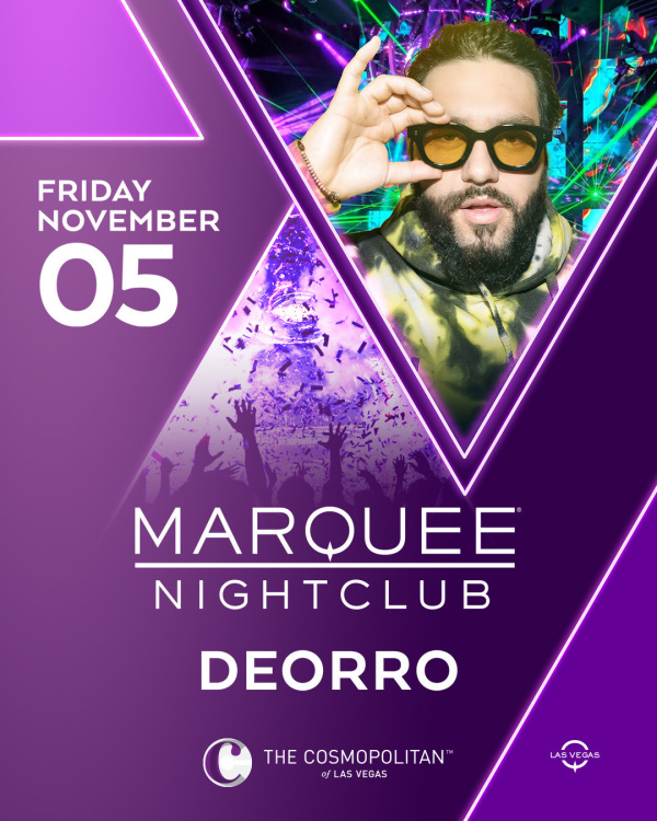 DEORRO at Marquee Nightclub thumbnail