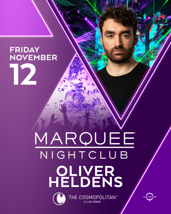 OLIVER HELDENS at Marquee Nightclub thumbnail