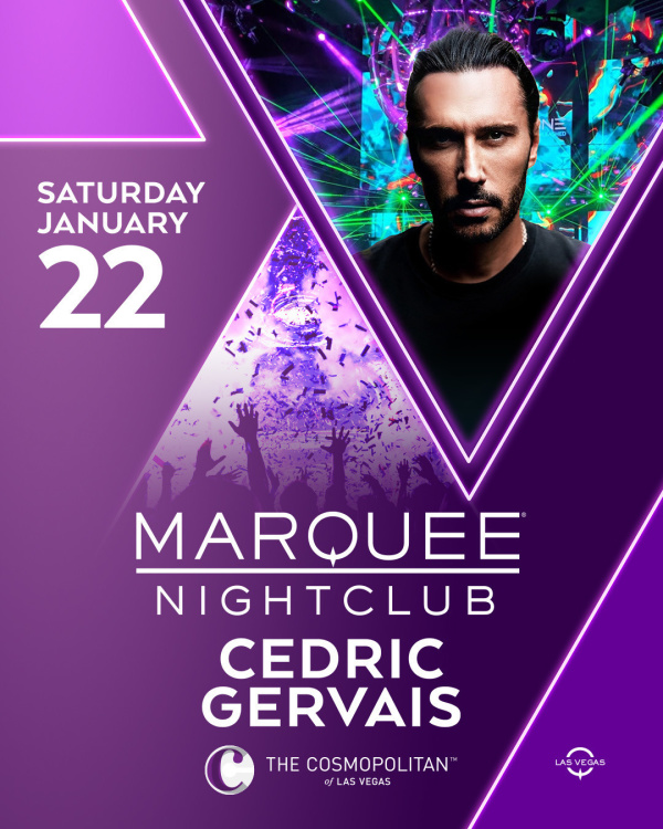 CEDRIC GERVAIS at Marquee Nightclub thumbnail