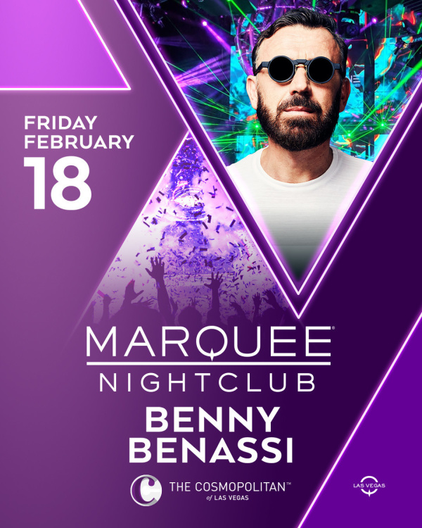 President's Day Weekend - Sounds by BENNY BENASSI at Marquee Nightclub thumbnail