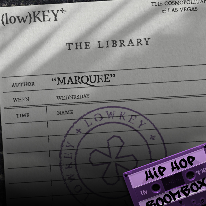 Rafa Barrios - Lowkey in the Library on Wednesdays at Marquee Nightclub thumbnail