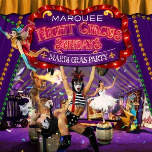 Flyer: Justin Credible – Night Circus Mardi Gras