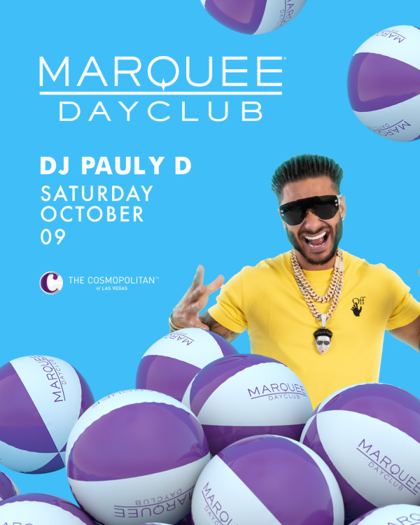 DJ PAULY D at Marquee Dayclub thumbnail