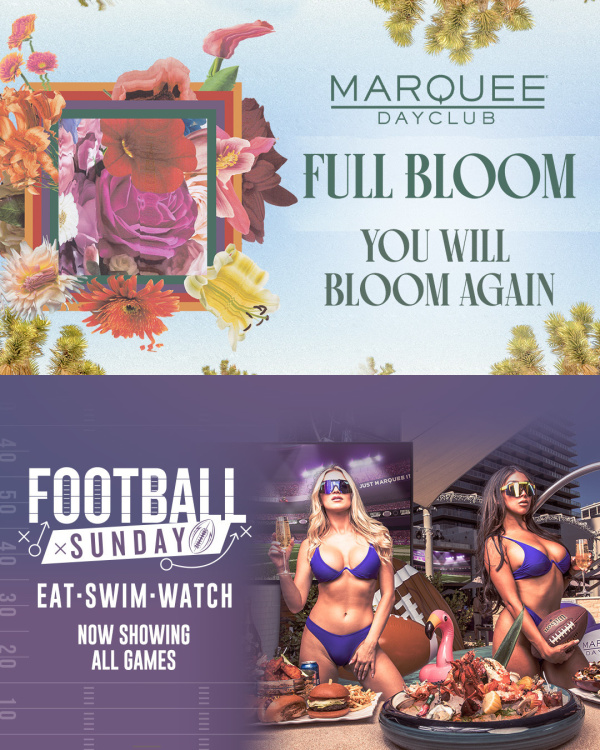 FULL BLOOM: DOM DOLLA + FOOTBALL SUNDAY at Marquee Dayclub thumbnail