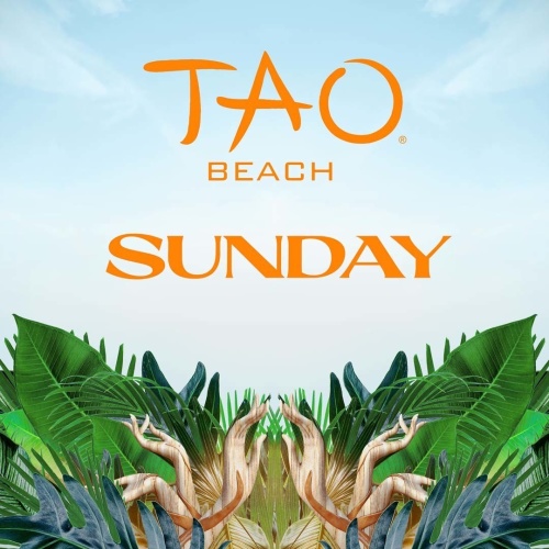 TAO Beach Sunday - Flyer