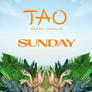 Flyer: TAO Beach Sunday