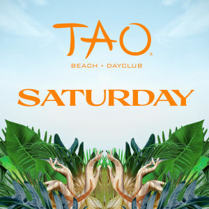 Flyer: TAO Beach Saturday
