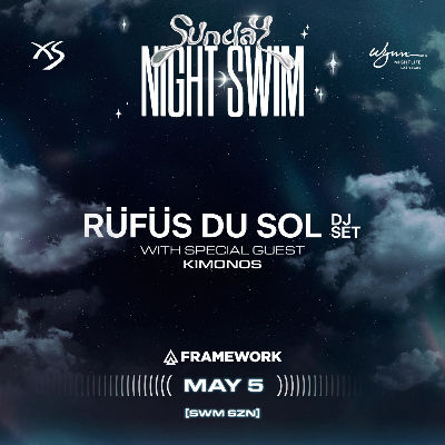 RUFUS DU SOL (DJ SET) & Kimonos, Sunday, May 5th, 2024